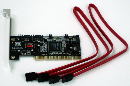 Контроллер RAID Espada PCI Sata III, 4 int (Si3114)