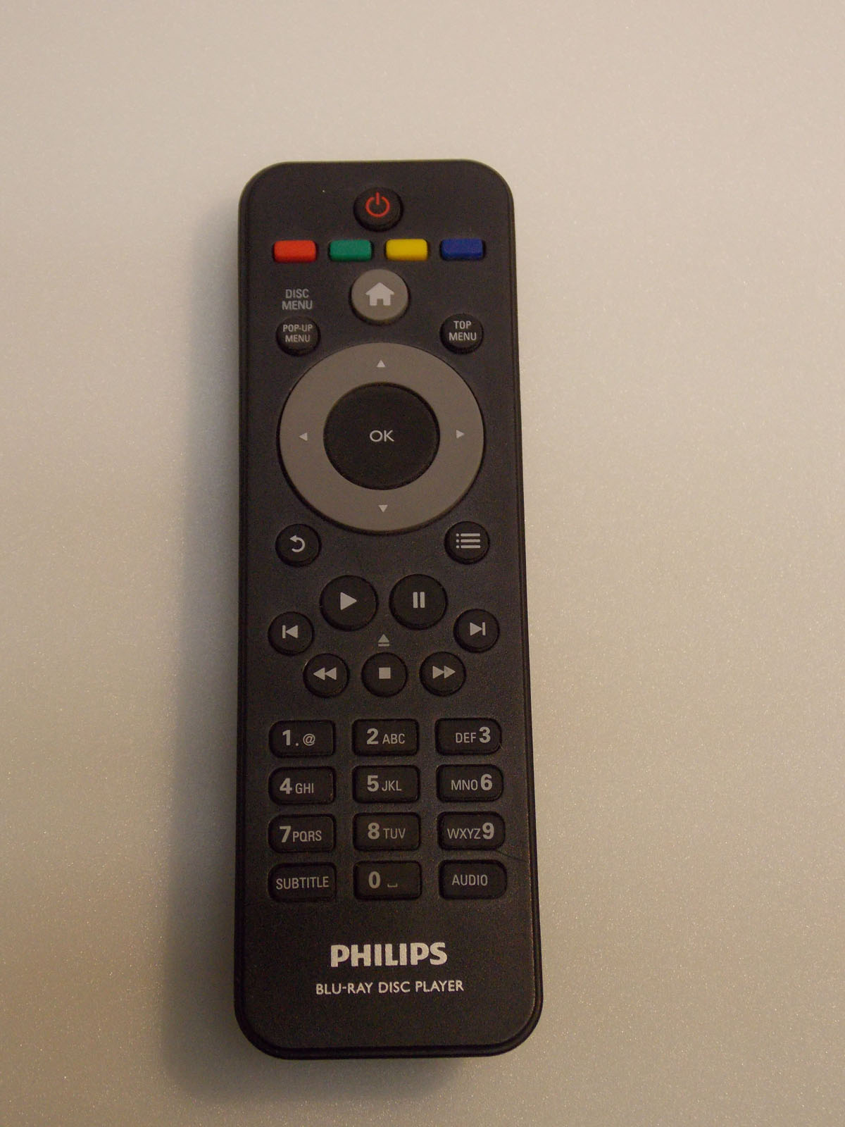 Дистанционный пульт от  Blu-ray-плеера Philips BDP3385K
