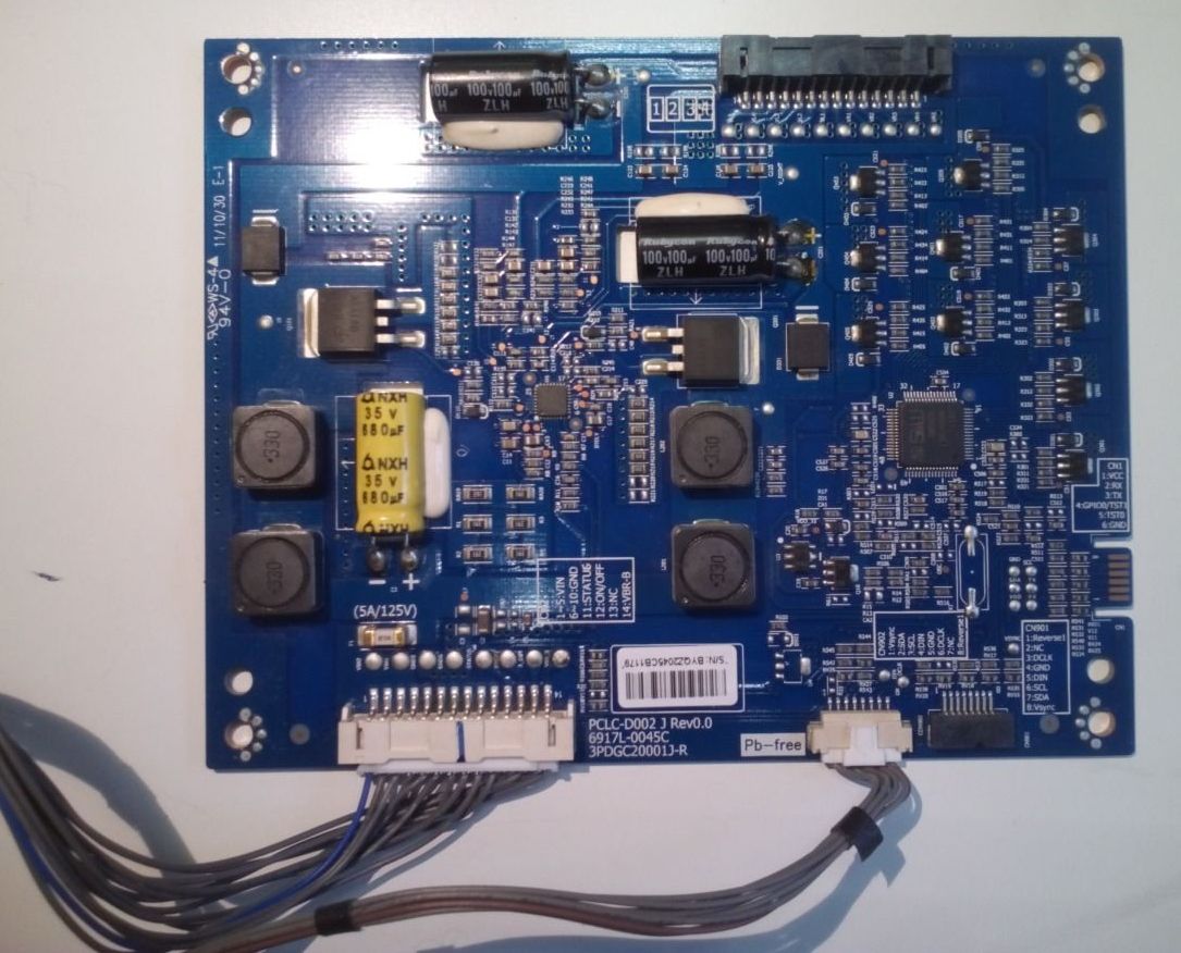 LED driver pclc-D002 J Rev 0.0 панель LC320EUD