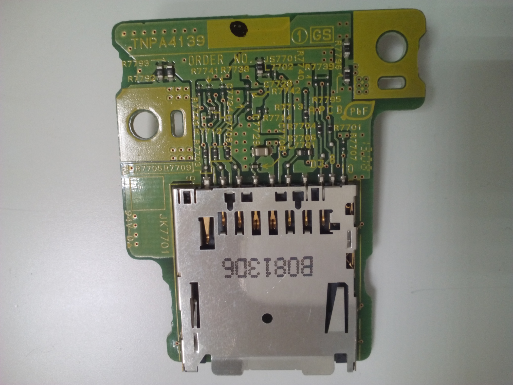 SD Card Reader Board TNPA4139