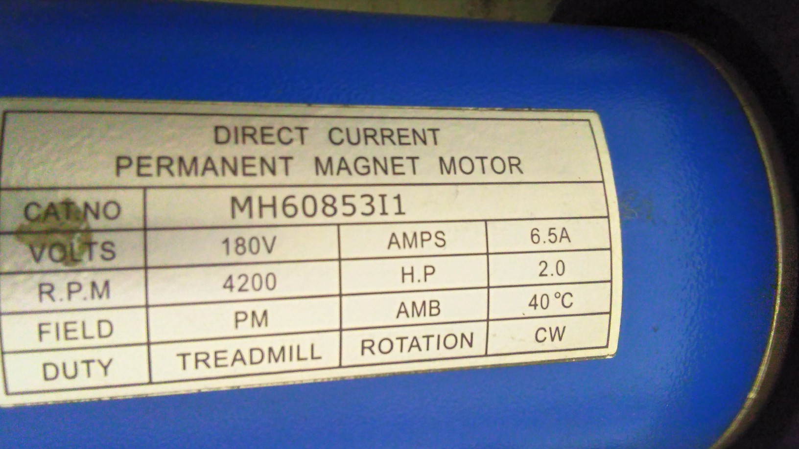 Мотор MH60753 MH60853I1